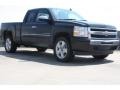 2009 Black Chevrolet Silverado 1500 LT Extended Cab  photo #1