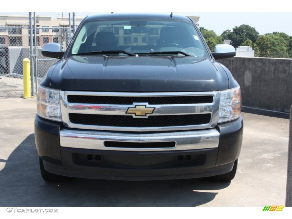 2009 Silverado 1500 LT Extended Cab - Black / Ebony photo #2