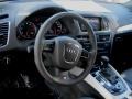 2012 Audi Q5 Black Interior Steering Wheel Photo