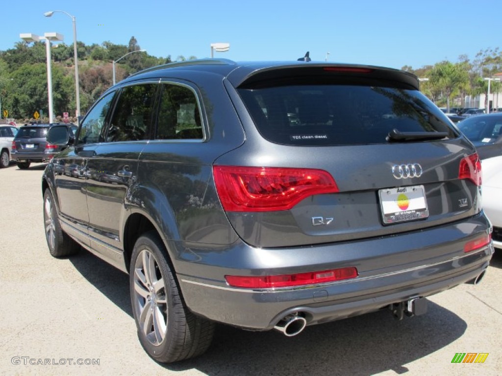 2013 Q7 3.0 TFSI quattro - Graphite Gray Metallic / Black photo #3