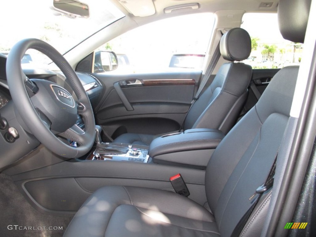 2013 Q7 3.0 TFSI quattro - Graphite Gray Metallic / Black photo #5