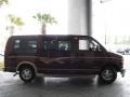 1999 Dark Carmine Red Metallic Chevrolet Express 1500 Passenger Conversion Van  photo #7