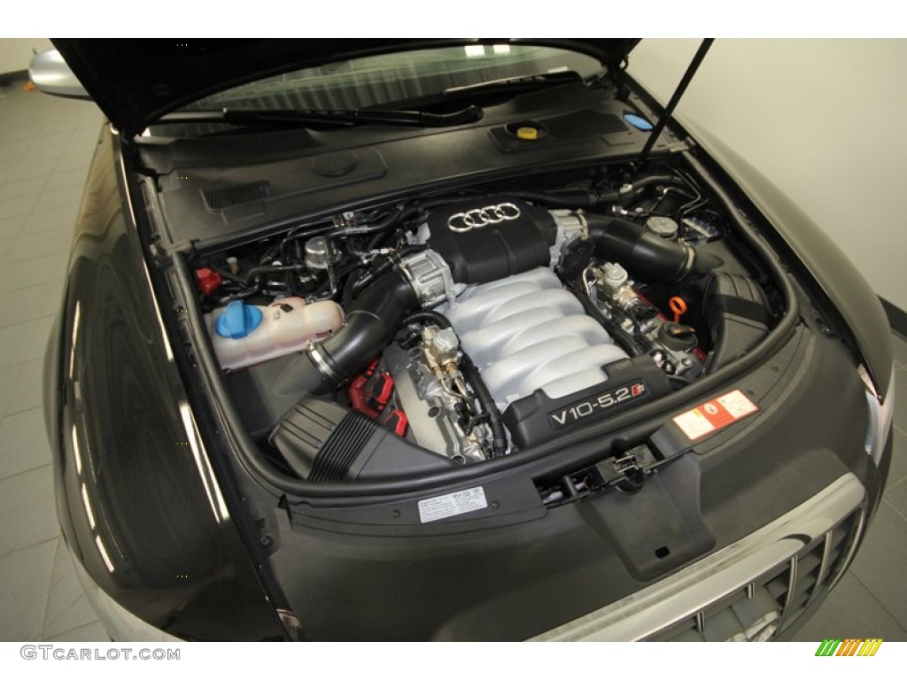 2007 Audi S6 5.2 quattro Sedan 5.2 Liter DOHC 40-Valve VVT V10 Engine Photo #69674100