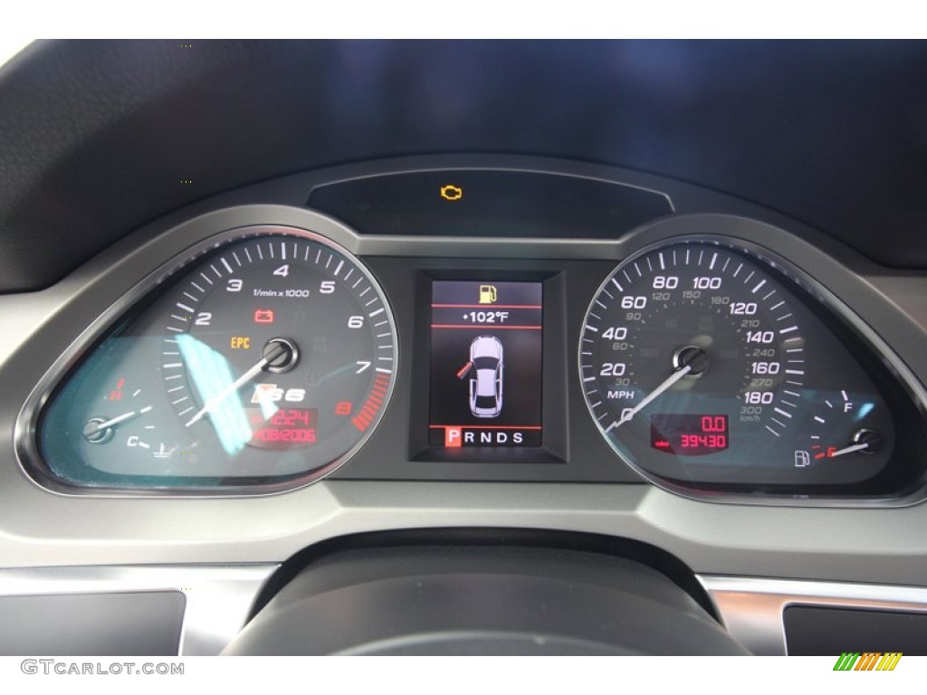2007 Audi S6 5.2 quattro Sedan Gauges Photo #69674121