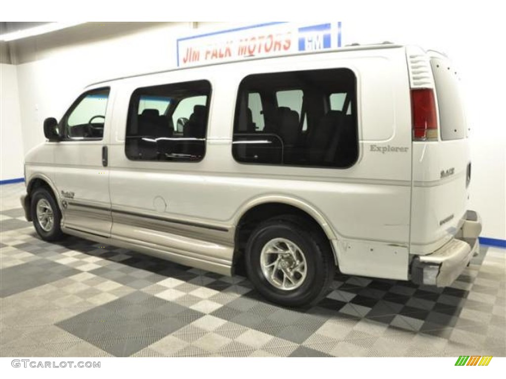 2001 Express 1500 Passenger Conversion Van - White / Medium Gray photo #3