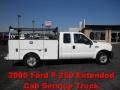 Oxford White 2005 Ford F250 Super Duty XL SuperCab