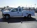 Oxford White - F250 Super Duty XL SuperCab Photo No. 4