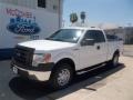 2012 Oxford White Ford F150 XL SuperCab  photo #1