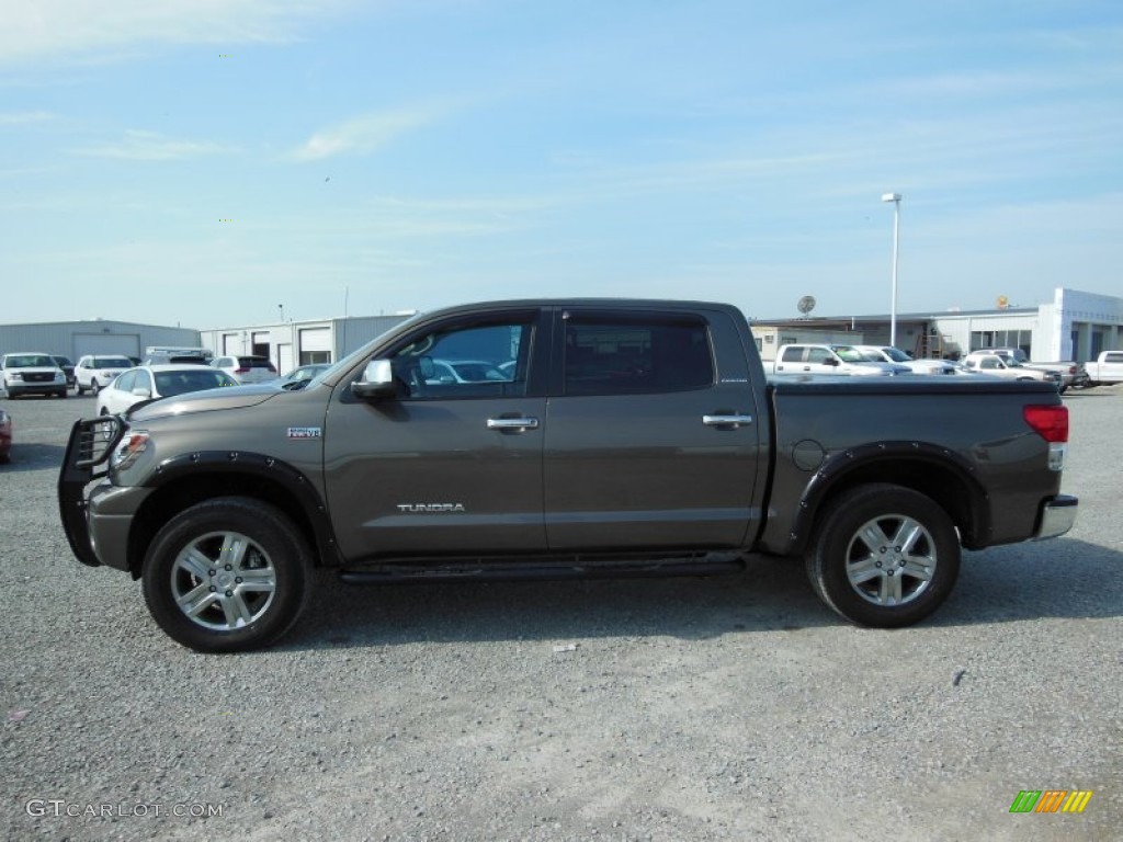 2010 Tundra Limited CrewMax 4x4 - Pyrite Brown Mica / Sand Beige photo #5