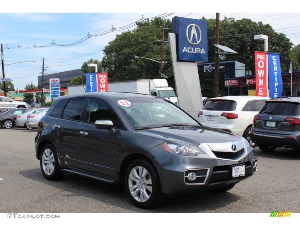 2011 RDX SH-AWD - Polished Metal Metallic / Ebony photo #1