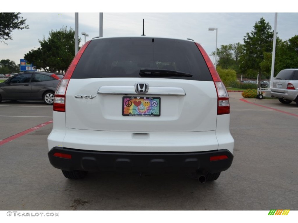 2008 CR-V EX-L - Taffeta White / Gray photo #4