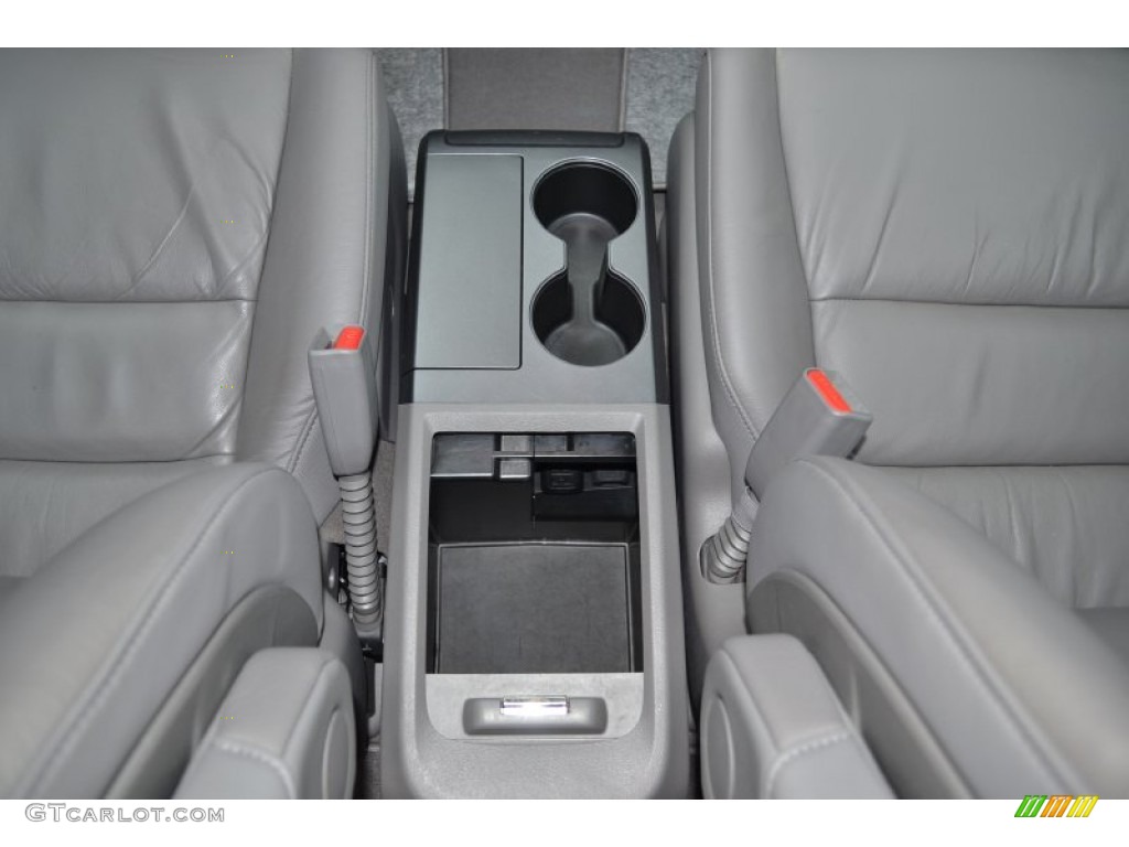 2008 CR-V EX-L - Taffeta White / Gray photo #18