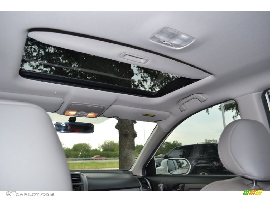 2008 CR-V EX-L - Taffeta White / Gray photo #19