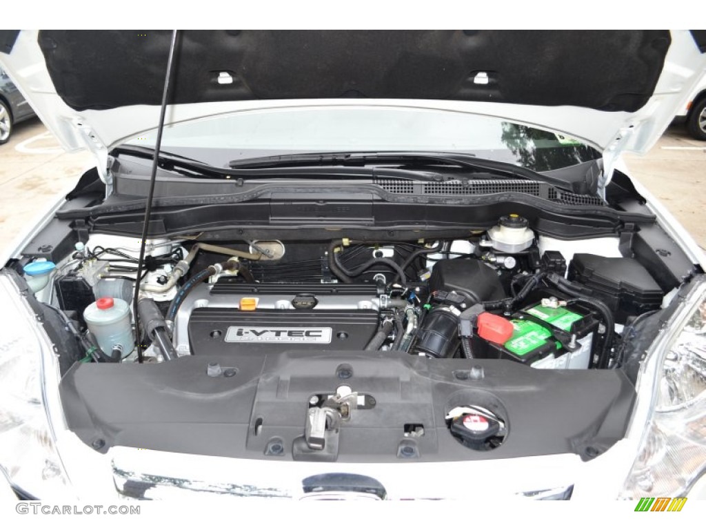 2008 CR-V EX-L - Taffeta White / Gray photo #20