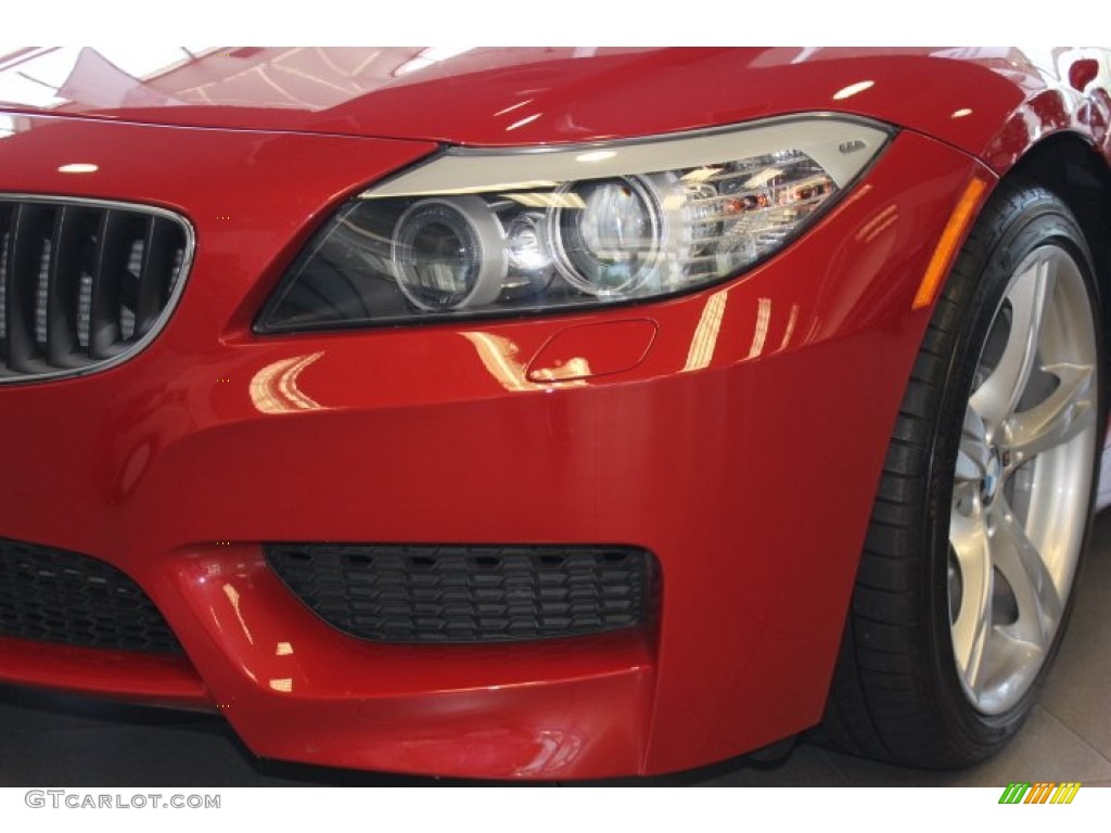 2012 Z4 sDrive28i - Melbourne Red Metallic / Beige photo #26