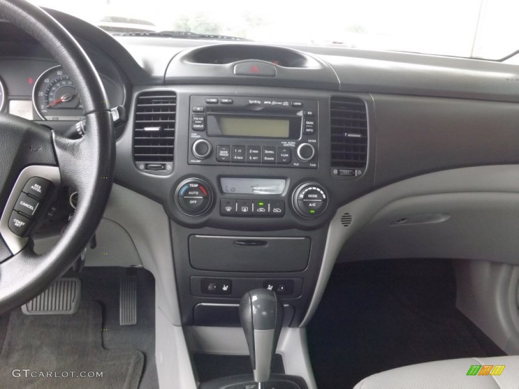 2008 Optima LX V6 - Deep Ocean Blue / Beige photo #9