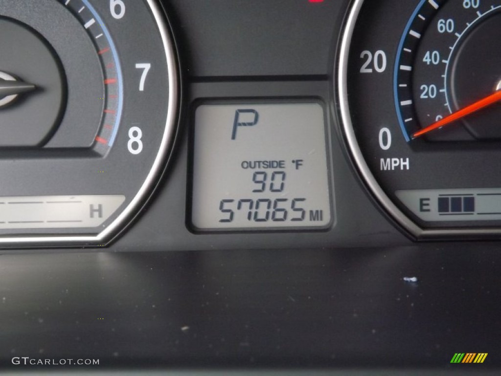 2008 Optima LX V6 - Deep Ocean Blue / Beige photo #11