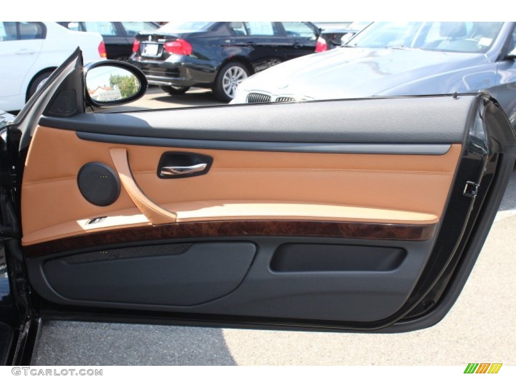 2009 3 Series 328i Coupe - Black Sapphire Metallic / Saddle Brown Dakota Leather photo #23