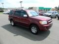 2007 Salsa Red Pearl Toyota Sequoia Limited 4WD  photo #7