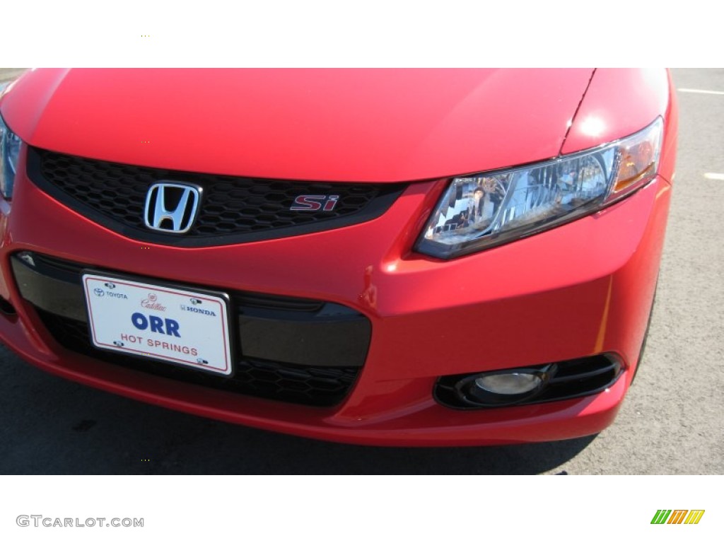 2012 Civic Si Coupe - Rallye Red / Black photo #9