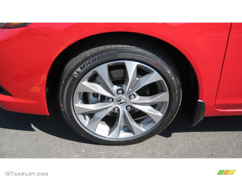 2012 Civic Si Coupe - Rallye Red / Black photo #10