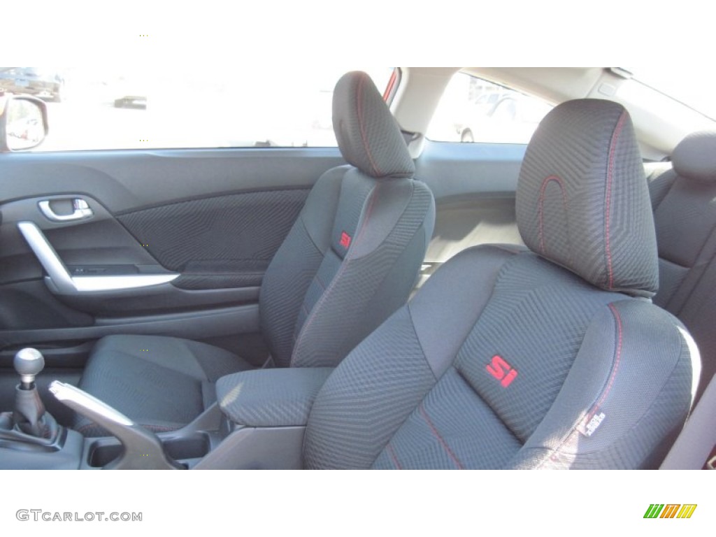 2012 Civic Si Coupe - Rallye Red / Black photo #11