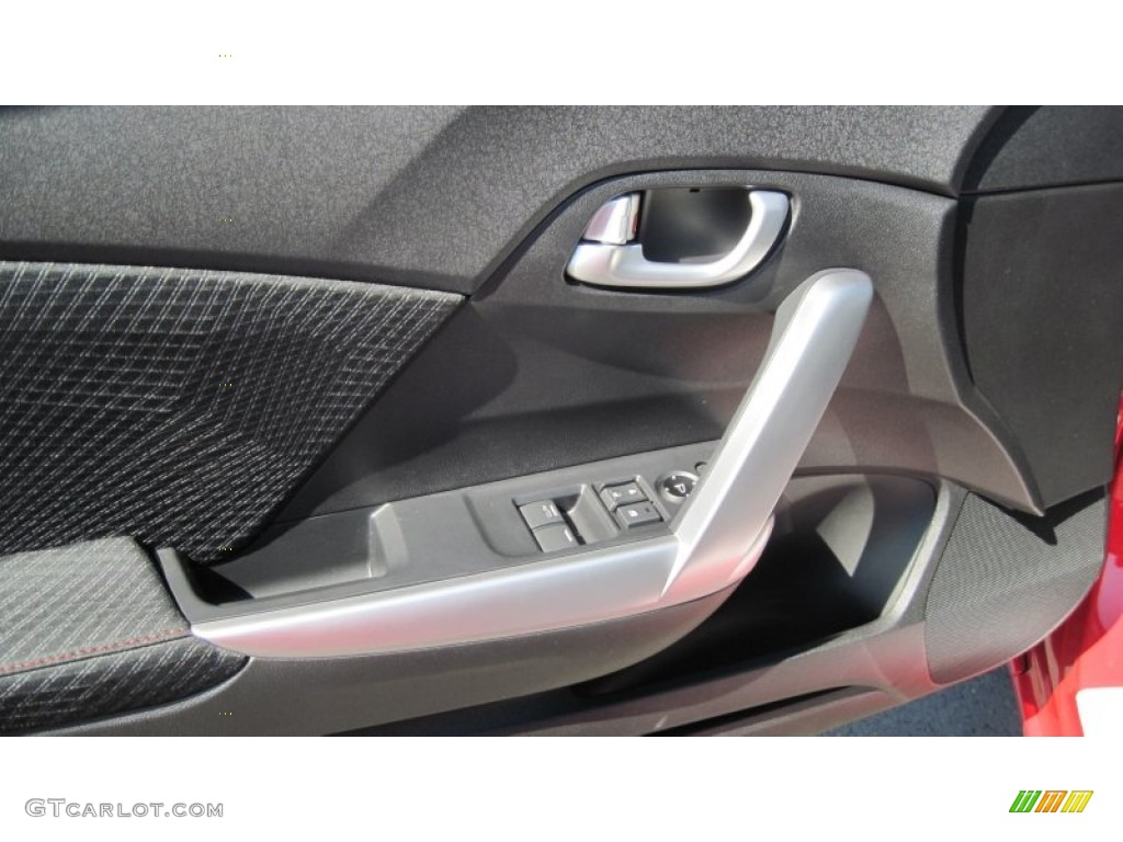 2012 Civic Si Coupe - Rallye Red / Black photo #13