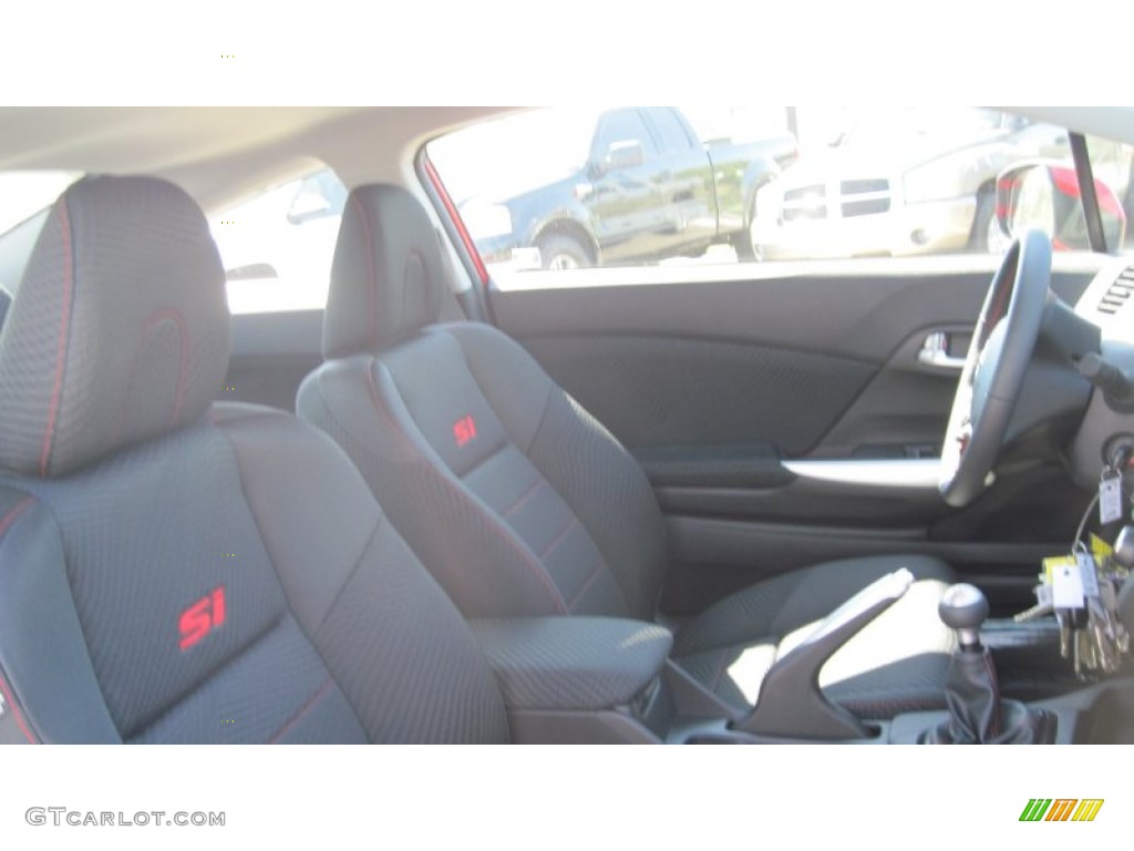 2012 Civic Si Coupe - Rallye Red / Black photo #19