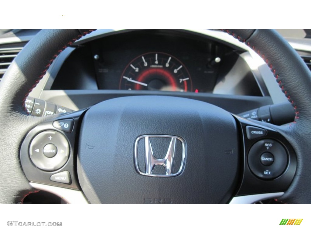 2012 Civic Si Coupe - Rallye Red / Black photo #24