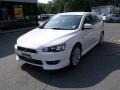 2010 Wicked White Metallic Mitsubishi Lancer Sportback GTS  photo #2