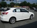 2010 Wicked White Metallic Mitsubishi Lancer Sportback GTS  photo #7