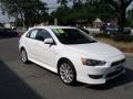 2010 Wicked White Metallic Mitsubishi Lancer Sportback GTS  photo #8