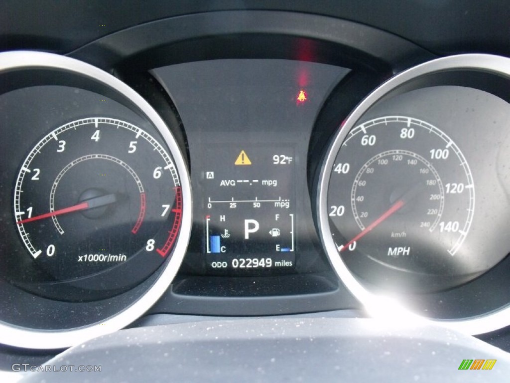 2010 Mitsubishi Lancer Sportback GTS Gauges Photo #69682562