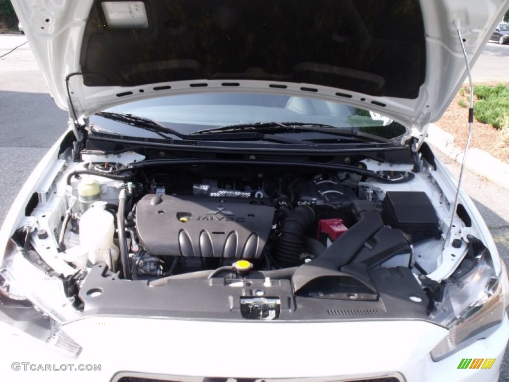 2010 Lancer Sportback GTS - Wicked White Metallic / Black photo #26