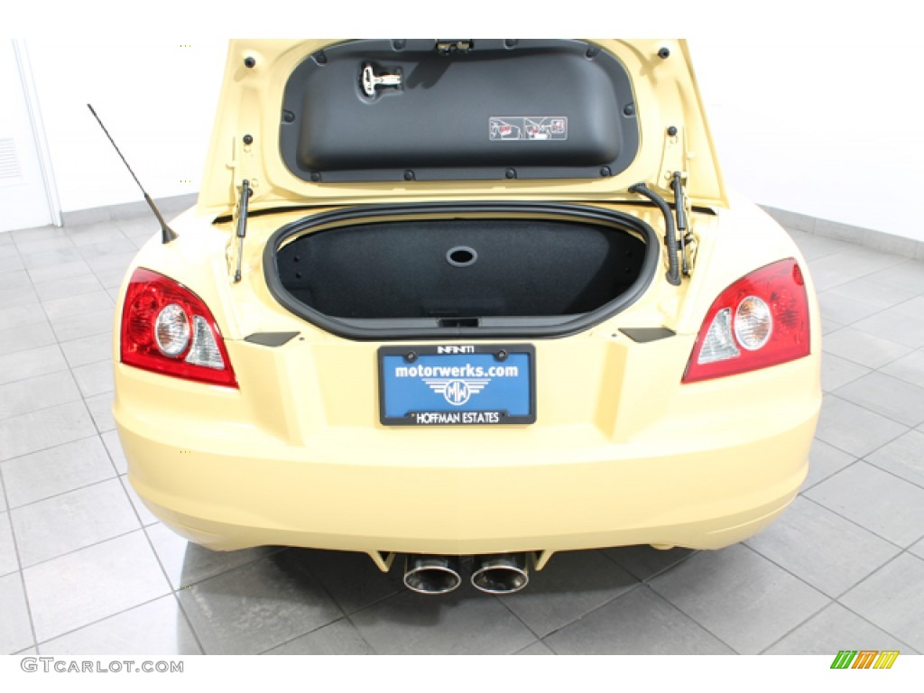 2005 Crossfire Limited Roadster - Classic Yellow Pearlcoat / Dark Slate Grey/Vanilla photo #18