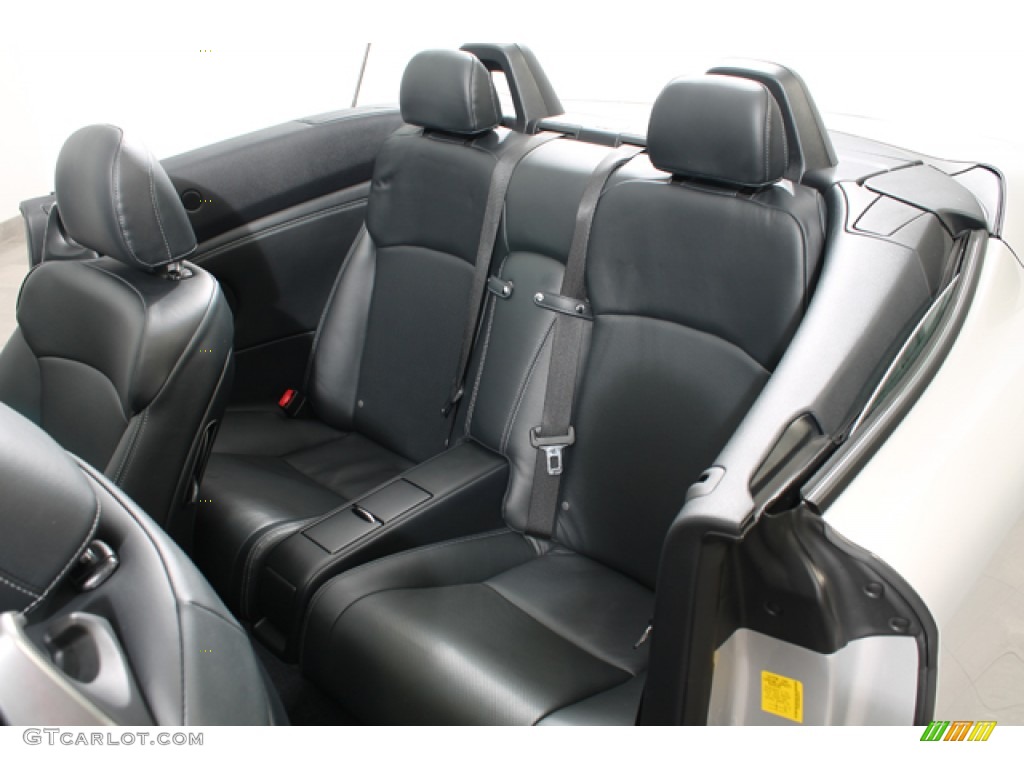 2011 Lexus IS 350C Convertible Rear Seat Photo #69683046