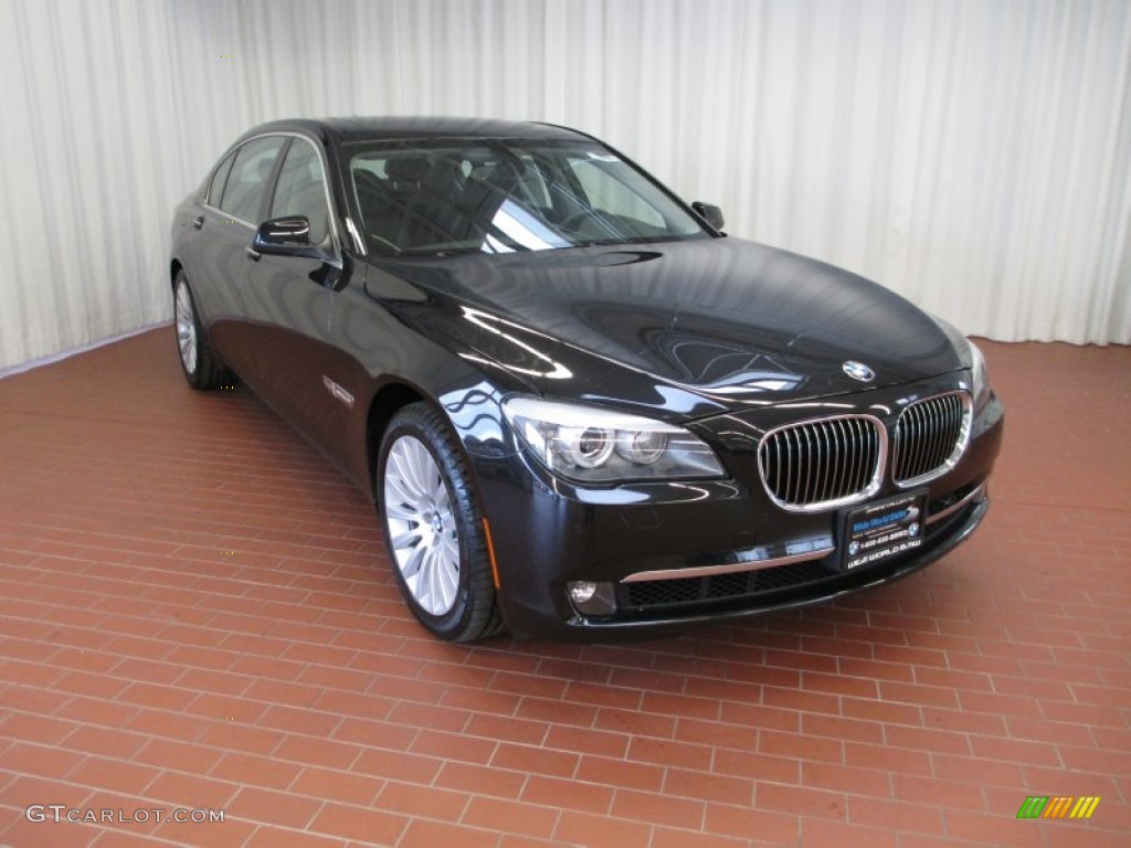 2012 7 Series 750Li xDrive Sedan - Jet Black / Black photo #1