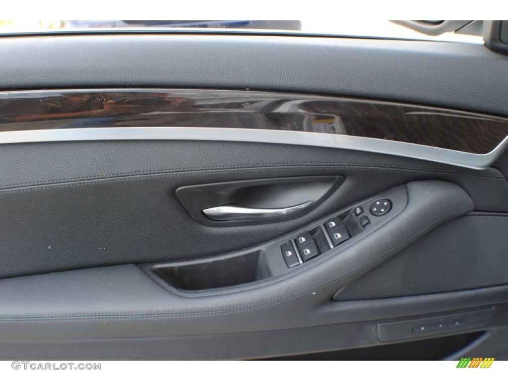 2012 5 Series 528i xDrive Sedan - Titanium Silver Metallic / Black photo #10