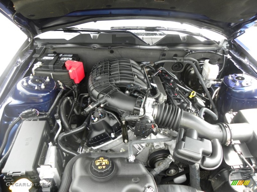 2012 Ford Mustang V6 Premium Coupe 3.7 Liter DOHC 24-Valve Ti-VCT V6 Engine Photo #69686028