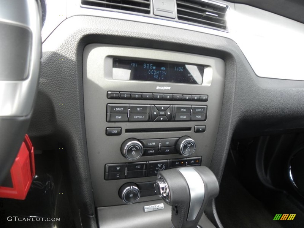 2012 Ford Mustang V6 Premium Coupe Controls Photo #69686049