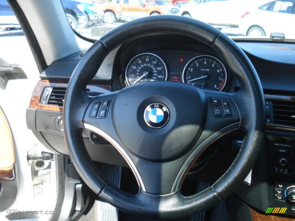 2008 3 Series 335xi Coupe - Alpine White / Saddle Brown/Black photo #18