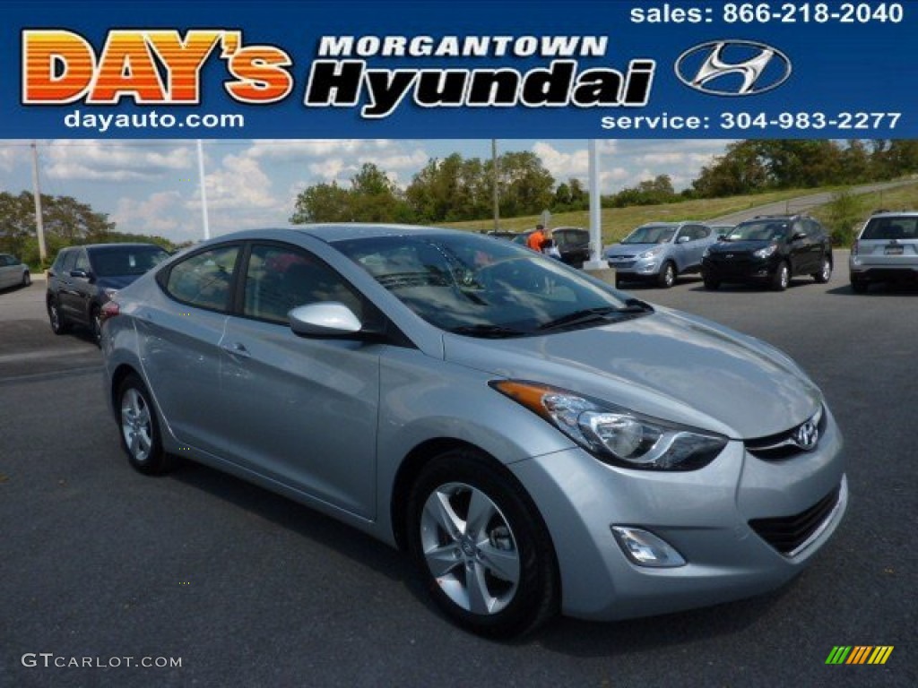 2013 Elantra GLS - Silver / Gray photo #1