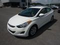 2013 Shimmering White Hyundai Elantra GLS  photo #3