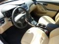 2013 Shimmering White Hyundai Elantra GLS  photo #16