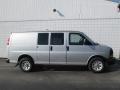 2011 Sheer Silver Metallic Chevrolet Express 1500 Work Van  photo #2