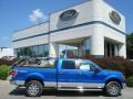 2012 Blue Flame Metallic Ford F150 XLT SuperCrew 4x4  photo #1