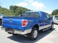 2012 Blue Flame Metallic Ford F150 XLT SuperCrew 4x4  photo #8