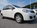 2012 Fresh Powder White Nissan Versa 1.8 S Hatchback  photo #7