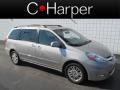 2008 Silver Shadow Pearl Toyota Sienna Limited  photo #1