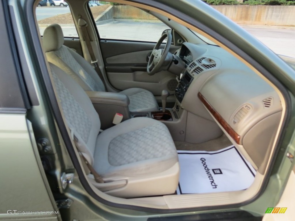 2005 Malibu LS V6 Sedan - Silver Green Metallic / Neutral Beige photo #15